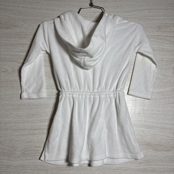 NWT Polo Ralph Lauren girls' hooded terry cover-up. Sz3 - Picture 5 of 7
